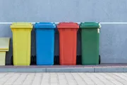 Rotating Rubbish Bins