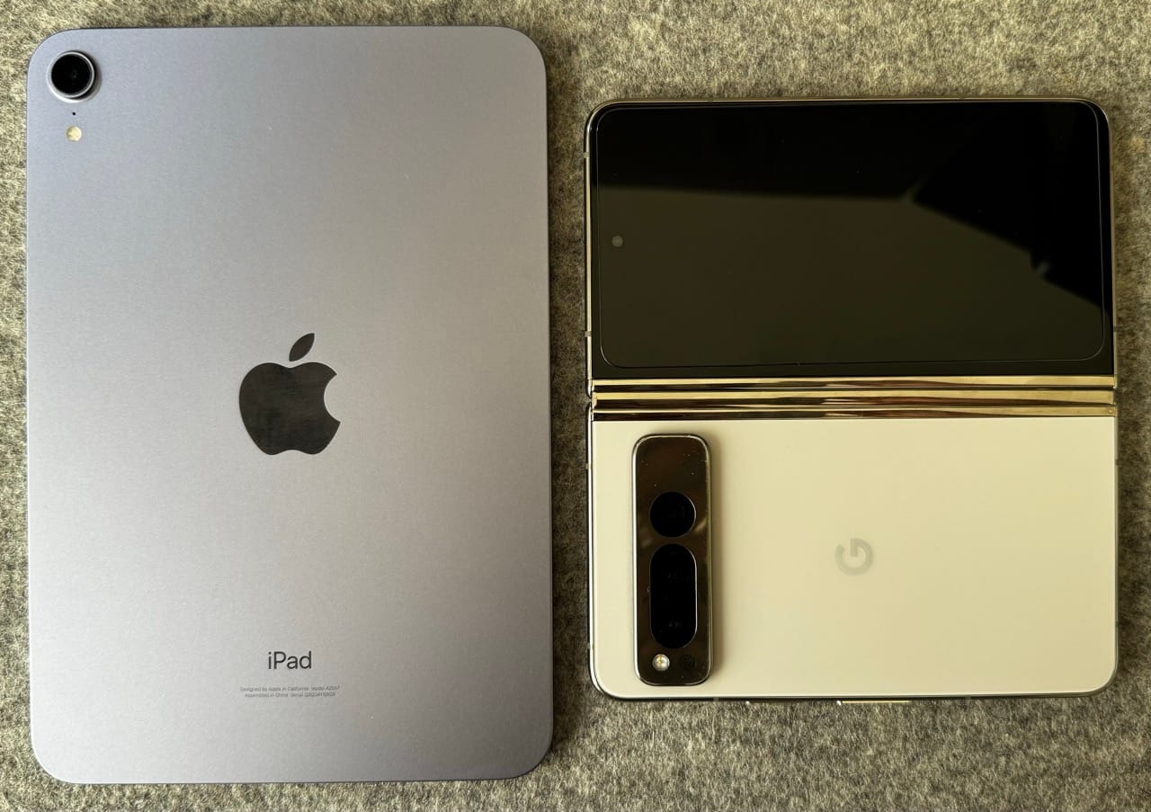 Apple iPad Mini vs Google Pixel Fold