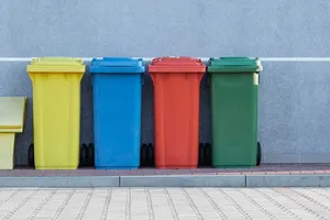 Rotating Rubbish Bins